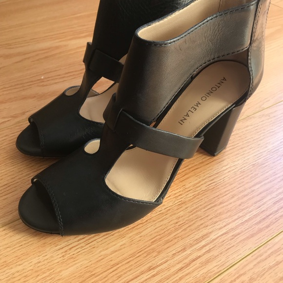 Antonio Melani Block Heels Sz 8 - Picture 2 of 9